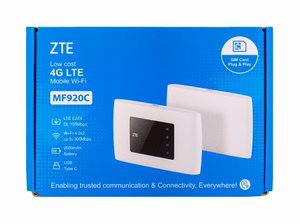 ZTE MF920C mobiilsidevõrgu seade mobiilsidevõrgu ruuter