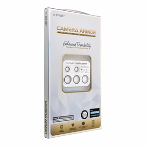 X-ONE Sapphire Camera Armor - jaoks Samsung Galaxy S25 Ultra - hõbedane