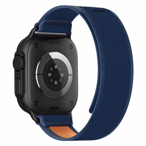 Tech-Protect Nylon Elite Strap for Apple Watch 44 / 45 / 46 / 49 mm - Navy Blue