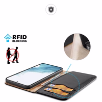 DUX DUCIS wallet ümbris HIVO jaoks SAMSUNG S23 Plus must