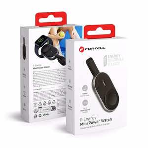 Внешний аккумулятор для Apple Watch Forcell F-Energy Mini Power Watch 1A 2,5W 1200 mAh чёрный