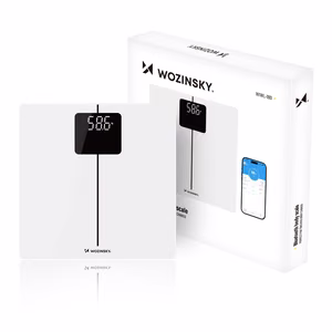 Wozinsky WIWL-180 Smart Bluetooth Bathroom Scale - White