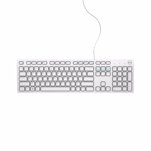 DELL KB216 klaviatuur USB QWERTY US International valge
