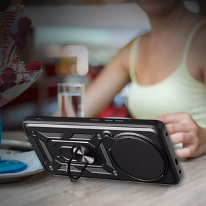 Tech-Protect CamShield Pro Ümbris jaoks Xiaomi Redmi Note 14 Pro+ 5G - Matte must