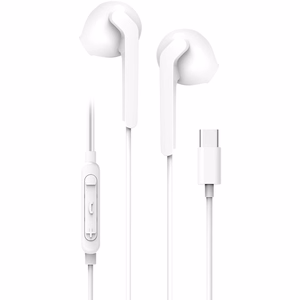 Wire earbuds USB C (DAC) Blue Star PA-M15C-R 1,2 m white