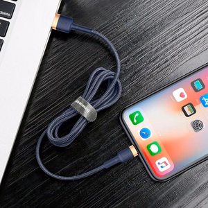 Baseus Cafule Lightning cable 1.5A 2m (Kuldne+Dark sinine)