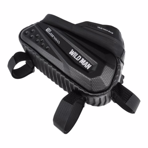 WILDMAN reisikott jalgratta raamile lukuga, 1,2L (4 "- 7"), ES10, must