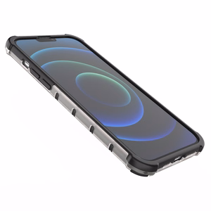 Honeycomb Case броневой чехол с TPU бампером для iPhone 13 Pro Max синий