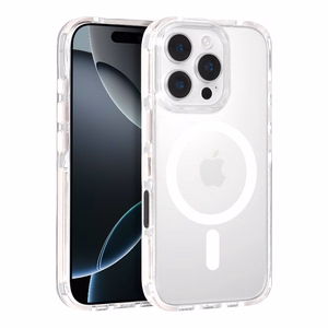 Tel Protect Strap Clear Ümbris jaoks Iphone 15 Pro valge