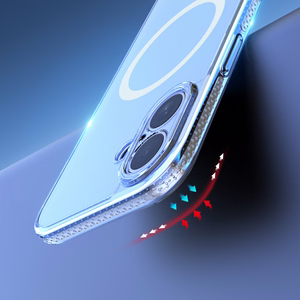 DUX DUCIS ümbris CLIN MAG compatible with MagSafe jaoks IPHONE 17 läbipaistev