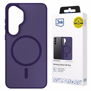 Чехол 3mk Smoke MagCase для Samsung Galaxy S25 — фиолетовый