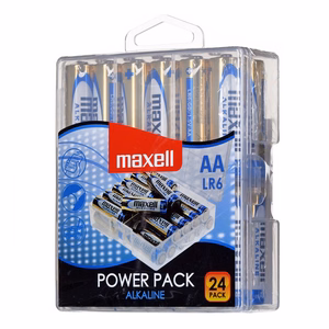 MAXELL aluseline patarei LR6 VALUE BOX, 24 tk.