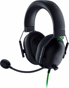 Razer Blackshark V2 X kõrvaklapid juhtmega peapael mängude mustad, rohelised