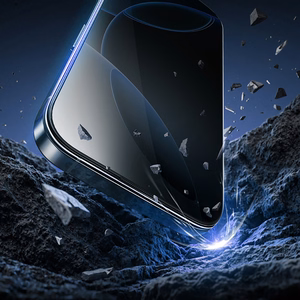 Rock karastatud klaas Privacy täielik kate antistaatiline iPhone 17 Pro Max jaoks
