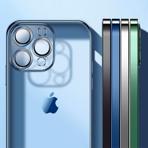 Joyroom Chery Mirror Чехол для iPhone 13 Pro металлическая рамка серебряный (JR-BP908 silver)