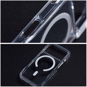 ROAR case SLIM DEFENDER compatible koos MagSafe jaoks IPHONE 16 läbipaistev