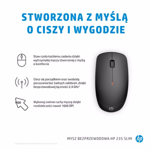 HP 235 Slim juhtmevaba hiir