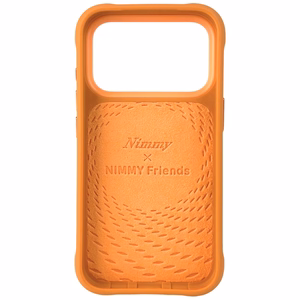 Nimmy Cool&Cute 2.0 Cat Ümbris jaoks iPhone 17 Pro Max with Magnetic Hanger - oranž
