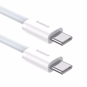 Baseus Superior Series 2 Fast Charging Data Cable Type-C to Type-C 30W 1m Moon valge