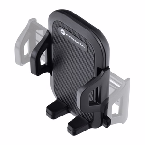 Car phone holder Forcell F-Grip Carbon Bracket arm 17cm windshield black