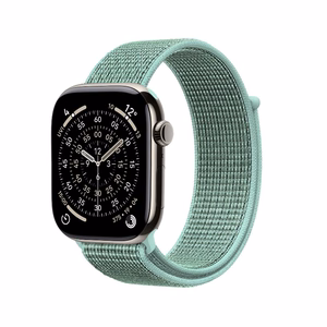 Crong Nylon Apple Watch spordirihm, 38/40/41/42 mm, Atlantic Green