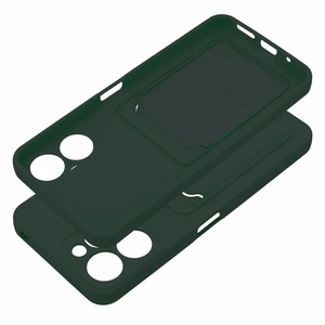Чехол для Xiaomi Redmi 12 4G Card Case зелёный