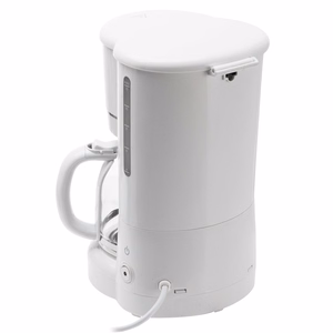 Adler AD 4383w tilkkohvimasin jahvatatud kohvile, 1,5 l, valge