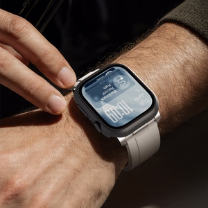 AmazingThing Minimal Kaitsev Ümbris jaoks Apple Kell Seeria 11 42mm - must