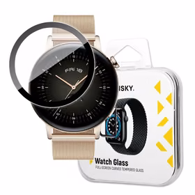 Wozinsky Watch Glass hübriidklaas Huawei Watch GT 3 46 mm mustale kellale