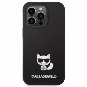 Karl Lagerfeld KLHCP14XSLCTBK iPhone 14 Pro Max 6.7 "hardcase must / must Silicone Choupette Body