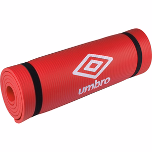 Umbro treening- ja joogamatt kanderihmaga, 190 × 58 cm, punane