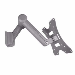 TV Wall Mount Bracket LCD LED Plasma 23-42'' up to 30kg max vesa 200x200 hõbedane