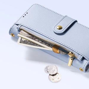 Dux Ducis Lawa Leather Ümbris jaoks iPhone 15 Pro - Sinine