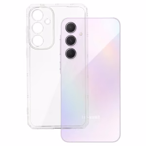 Soomus Antishock Ümbris jaoks Samsung Galaxy A55 5G läbipaistev