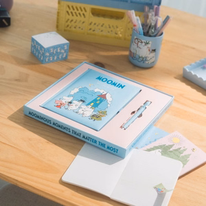 Moomins A5 märkmik pliiatsiga