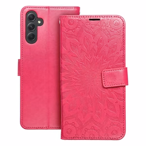 MEZZO Book ümbris jaoks SAMSUNG A34 5G mandala magenta