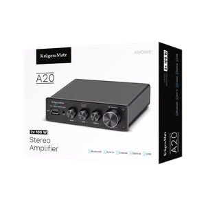 Kruger&Matz A20 stereovõimendi