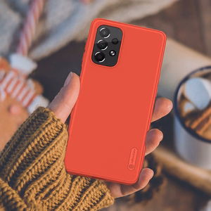 Nillkin Super Frosted Shield Pro vastupidav ümbris Samsung Galaxy A73 punane