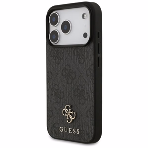 Guess 4G Small Classic Logo MagSafe ümbris jaoks iPhone 17 Pro - must