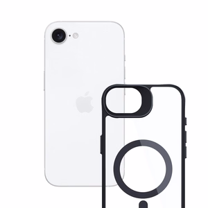 3mk Satin Armor MagCase jaoks Apple iPhone 16e / SE 4 - läbipaistev