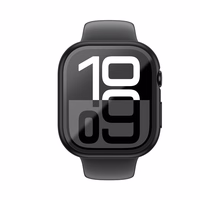 AmazingThing Radix Glass Ümbris jaoks Apple Watch 42mm - Must