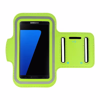 Armband SLIM Type 1 Ümbris jaoks Iphone 13/13Pro/14/14 Pro/15/15Pro/16/16 Pro/Samsung S21/S22/S23/S24 (5,5 Inches) LIME