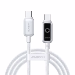 USB-kaabel Joyroom S-A55 USB-C USB-C 100W 1.2m valge