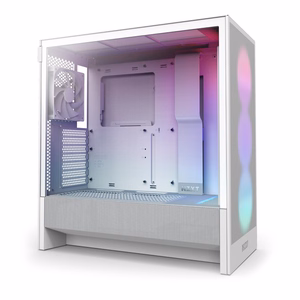NZXT корпус H5 Flow RGB 2024 белый