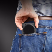 Blavec Induktsioonilaadija BQI-02 Qi 15W magnetiline Magsafe 3 in 1 Apple/Samsung Watch (BQI02-QIMB) must