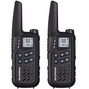 Baofeng BF-T25E raadiosaatjate komplekt, 2 tk, mustad