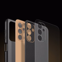 Dux Ducis Yolo elegantne ökoloogilisest nahast kate Samsung Galaxy A13 5G mustale mudelile