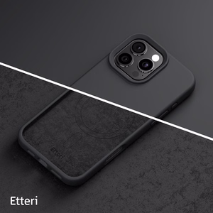 Etteri Silicone Mag чехол iPhone 16 Pro Max 6,9" черный