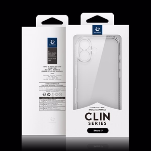 Чехол Dux Ducis Clin для iPhone 17 прозрачный