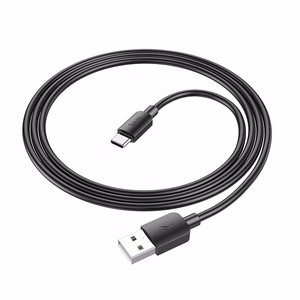 Кабель USB A - USB C Hoco PD 2,4A 27W 1 m X96 чёрный